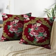 thumbnail image 3 of LALILO Throw Pillow Covers Flowers Leaves And Flowers Art Art Art Cushion Cover 18" x 18", 4197 Pack, 3 of 6