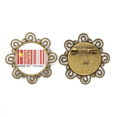 thumbnail image 1 of China Bar Code National chino Broche de flores, regalo de joyería para mujeres y niñas Unbranded M, 1 of 3