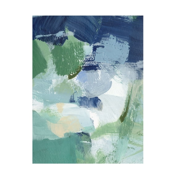 Christina Long 'Northern Lights Abstract I' Canvas Art