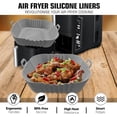 thumbnail image 2 of Doublures en Silicone pour Friteuse à Air Chaud Ninja Double Empilage 7.6L SL300UK et SL201 8QT : Accessoires Ninja Double Empilage, Conteneurs Double Empilage, Doublures en Silicone pour SL300UK, SL201 par FryEasy, 2 of 5