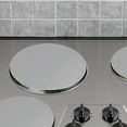 WAXIAYU Stainless Steel Gas Stove Burner Covers (4pcs)