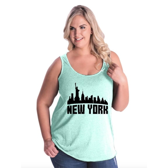 NIB - Women's Plus Size Tank Top - New York City