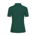thumbnail image 5 of ALLLIST Green Womens Tops Clearance Button Short Sleeve Solid V-Neck T-Shirts Womens Tees, 5 of 8