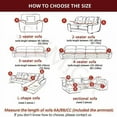 thumbnail image 6 of Modern Splicing Multi-element Printed Sofa Cover Home Sofa Elastic Dust-proof and Wrinkle Resistant Combination Sofa Universal, 6 of 6
