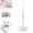 28in-w+ Cloth*10, variant on Clip-to-Grip Floor Mop, Snap Grip Mini Mop, Retractable Gap Cleaner Flat Mops with Locking Head & Sweeping Cloths, Long Handle Mopping Sweeper Stick for Floors (28in-W+ Cloth*10)