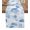 White Gray Blue, variant on Ldtrchee Ombre Green Boho Table Runner 48 Inches, Multicolored Tie Dye Abstract Art Bed Runner Dresser Scarves Tabletop for Indoor Outdoor Parties/Ceremony/Banquet, 13" x 48"