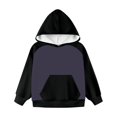 thumbnail image 3 of Mercatoo Cute Hoodies for Girls and Boys Kids Oversized Long Sleeve Sweatshirts Casual Comfy Pullover Tops with Pocket, 3 of 5