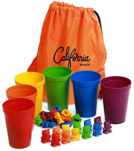 rainbow counting bears