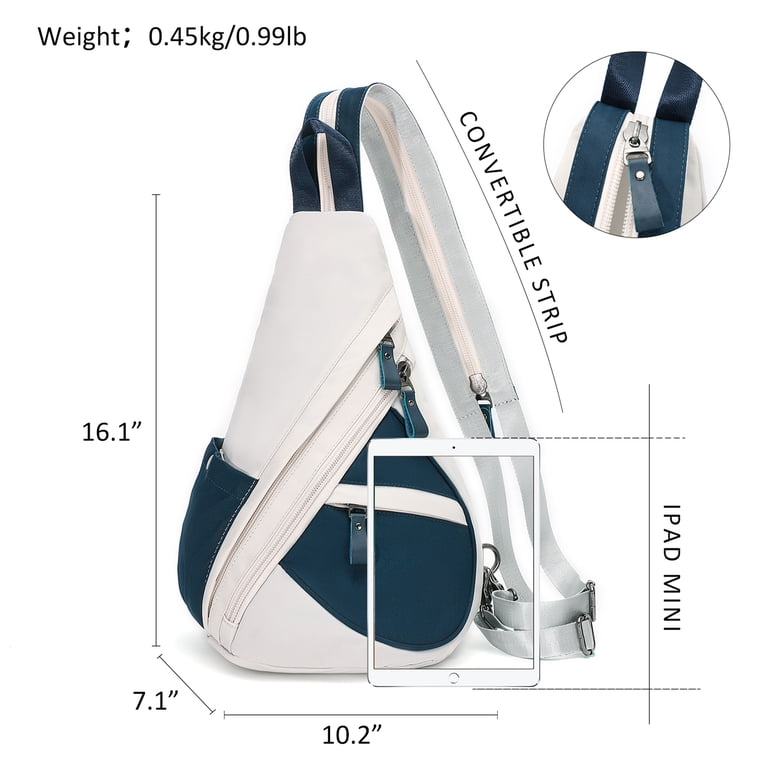 KL928 Nylon Sling Bag Small Crossbody Backpack Shoulder  display picture 3