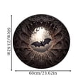 thumbnail image 2 of Halloween 3D Rug – Halloween Optical Illusion Rugs, Decorative Rugs with Depth Pattern, Soft & Durable Fabric, Halloween's Area Rugs for Living Room,23.62 in, 2 of 6