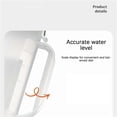 thumbnail image 6 of 1.6L Large Capacity Clear Plastic Pitcher with Lid, Juice Pitcher Plastic Cold Kettle Water Bottle Plastic Tea Clear Water Pitcher with Handle for Cold Lemonade Juice - Pitchers for Drinks Party, 6 of 7