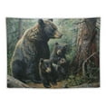 thumbnail image 5 of BCIIG  Hautman Brothers Wildlife Art Woven Tapestry Throw Blanket,  Naptime, 5 of 6