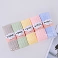 thumbnail image 3 of Polyester Coral Fleece Towel Set Highly Absorbent Soft Bathroom 5 Pieces, 3 of 3