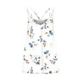 thumbnail image 4 of LSLJS Tops Débardeurs pour Femmes Mode Imprimée Col en V Confortable T-shirt en Vrac Blouse Décontractée, 4 of 4