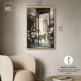thumbnail image 5 of Elegant Flower Storefront Canvas Fashion Designer Wall Art by Art Remedy, Gold Frame, 24" x 36", 5 of 7