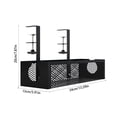 thumbnail image 3 of AUNVITO Adjustable Desk Edge Side Storage Shelf Rack, Clamp-On Table Organizer Holder for Office Home Bedroom Dorm, 1pc, 3 of 5