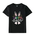 thumbnail image 5 of LUOGENLI Boys T Shirts 3T Toddler Baby Kids Boys Girls Happy Easter Bunny Shirts Short Sleeve Letter T Shirts Tee Tops 1-7 Years Boys T Shirts Size 14-16 Graphic Boys Shirts Size 5 T 4-5 Years, 5 of 6