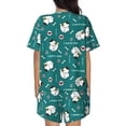 thumbnail image 6 of Sigee Love Dog for Sleepwear Casual Pjs with Pockets Women's Pajamas Sets Shorts 2 Piece Short Sleeve Lounge Sets XX-Large, 6 of 9