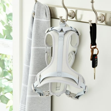 Vibrant Life Neoprene Comfort Control Monochrome Harness, Gray, Medium