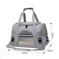 thumbnail image 4 of Dog bag, transport bag for pets, gray, 4 of 4