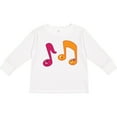 thumbnail image 3 of Inktastic Music Notes Band Choir Musician Gift Boys or Girls Long Sleeve Toddler T-Shirt, 3 of 5