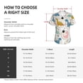 thumbnail image 4 of Qekee Cute Dinosaurs for Women's V Neck T Shirts Half Sleeve Tops Summer Tees-Medium, 4 of 5