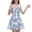 Sky Blue, variant on Ruyang Teen Girls Hawaiian Casual Sundress Print A-Line Suspender Sleeveless Dresses Summer Lightweight Breathable Beach Dresses