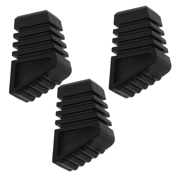 OUNONA 3pcs Rubber Drum Rack Feet Sleeve Drum Stand Anti slip Accessory Drum Rack Foot Pad
