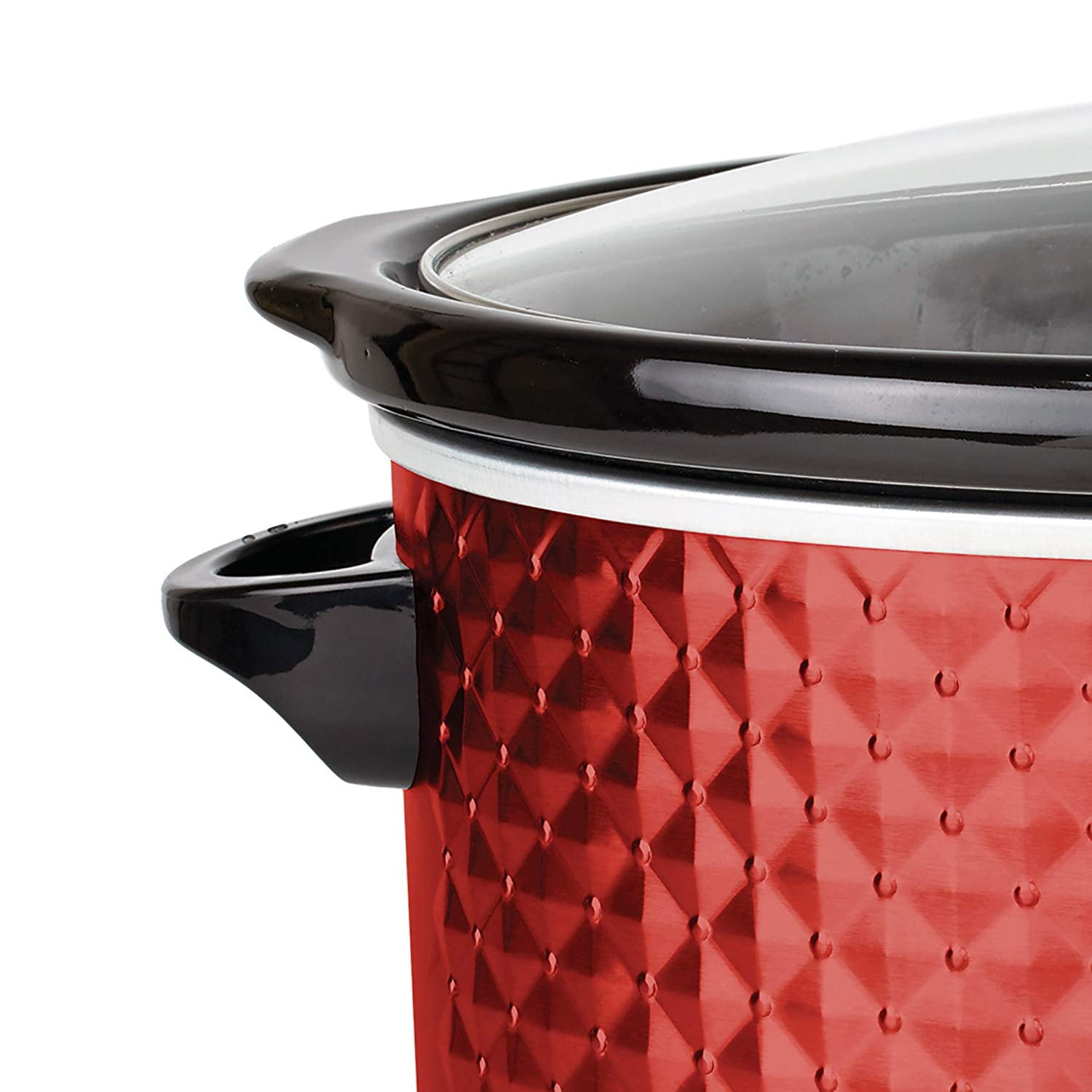 Brentwood Select SC -157R 7 qt -Crock Red Slow Cooker