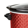 thumbnail image 2 of Brentwood Select SC -157R 7 qt -Crock Red Slow Cooker, 2 of 7