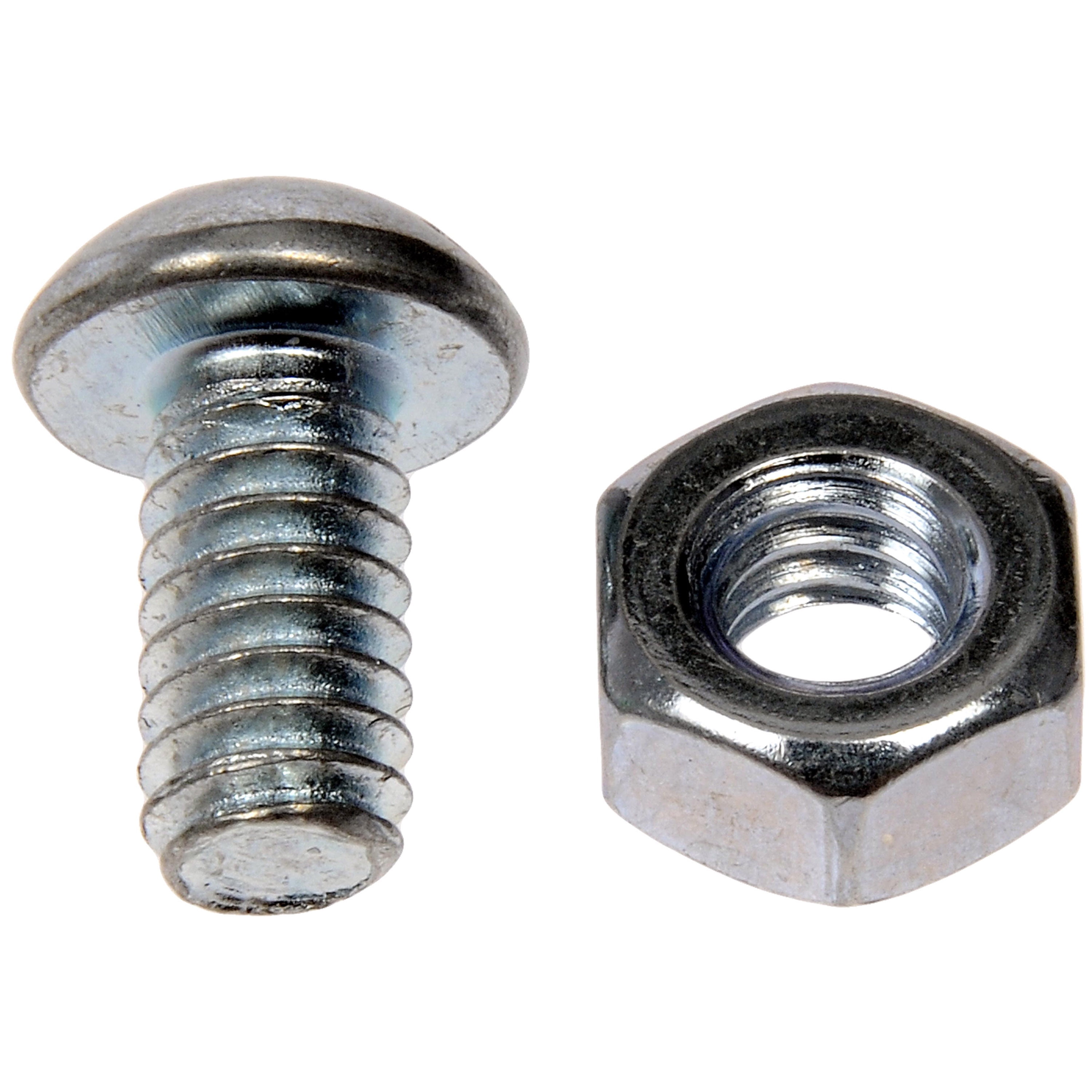 Dorman 784-608D Machine Screw With Nuts - 1/4 In.-20 X 1/2 In., 3/4 In. (Pack of 12)