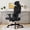 Black, variant on Frelaxbone Adult Mesh High Back Indoor Residential Adjustable Armrest Office Chairs, Caster, Grey