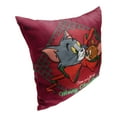 thumbnail image 2 of Warner Bros Tom And Jerry Merry Tom And Jerry Kids Printed Throw Pillow, 18 x 18 inches, 2 of 3