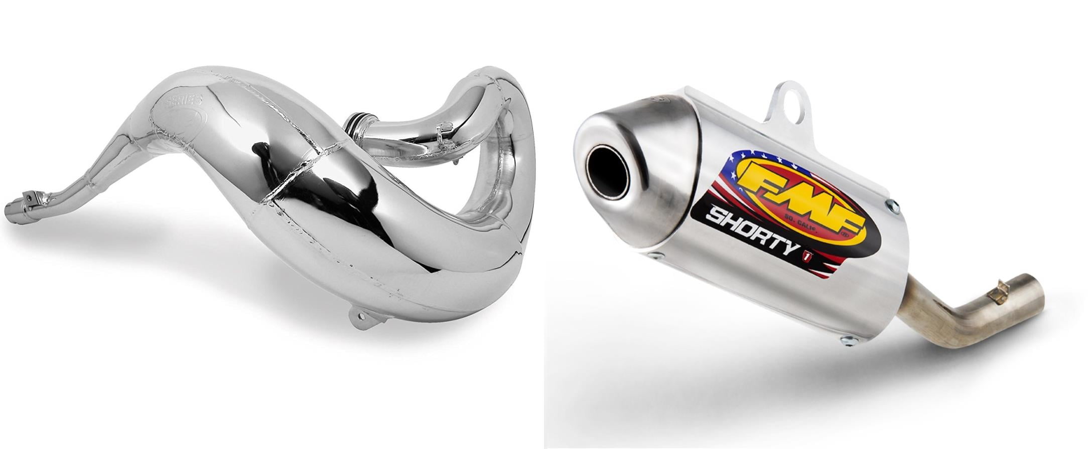 FMF Powercore 2 Shorty Silencer & Fatty Exhaust Pipe for YAMAHA YZ250