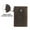 Coffee, variant on SMihono wallet woman and Card Holder Leather Wallet With Protective Case For Airtags Multifunctional Buckle Card Bag Compatible With AirTag Sleeve For Men