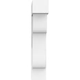thumbnail image 2 of 5"W X 20"D X 26"H Standard Carmel Architectural Grade Pvc Bracket With Block Ends, 2 of 8