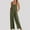 Army Green #6, variant on Jumpsuits for Women, Women's Overalls Casual Loose Jumpsuit Floral Printed Jumpsuit Sleeveless Adjustable Straps Wide Leg Jumpsuit with Pockets Button Camisole Jumpsuit