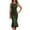 Army Green, variant on VUPSGEZ Women Elegant Midi Bodycon Dress Sleeveless Backless Ruffle Hem Mermaid Formal Cocktail Wedding Guest Dresses Mini Dresses (Army Green,L)