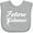 AC-Heather Grey, variant on Inktastic Future Dancer Childs Dancing Girls Baby Bib