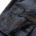 thumbnail image 5 of Men's Cargo Pants L Work Pants Men Men Cargo with Pockets Loose Fit Fabric Mens Wild Clothes for Construction Work Boy with Foam Shuffle Foam Men's Casual Solid Color Classic Grey 29, 5 of 7