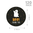 thumbnail image 5 of Koyal Wholesale Halloween Thank You Stickers 2 Inch Round 120 Bulk Pk Boo Cute Ghost Labels For Halloween Party Favors, 5 of 5