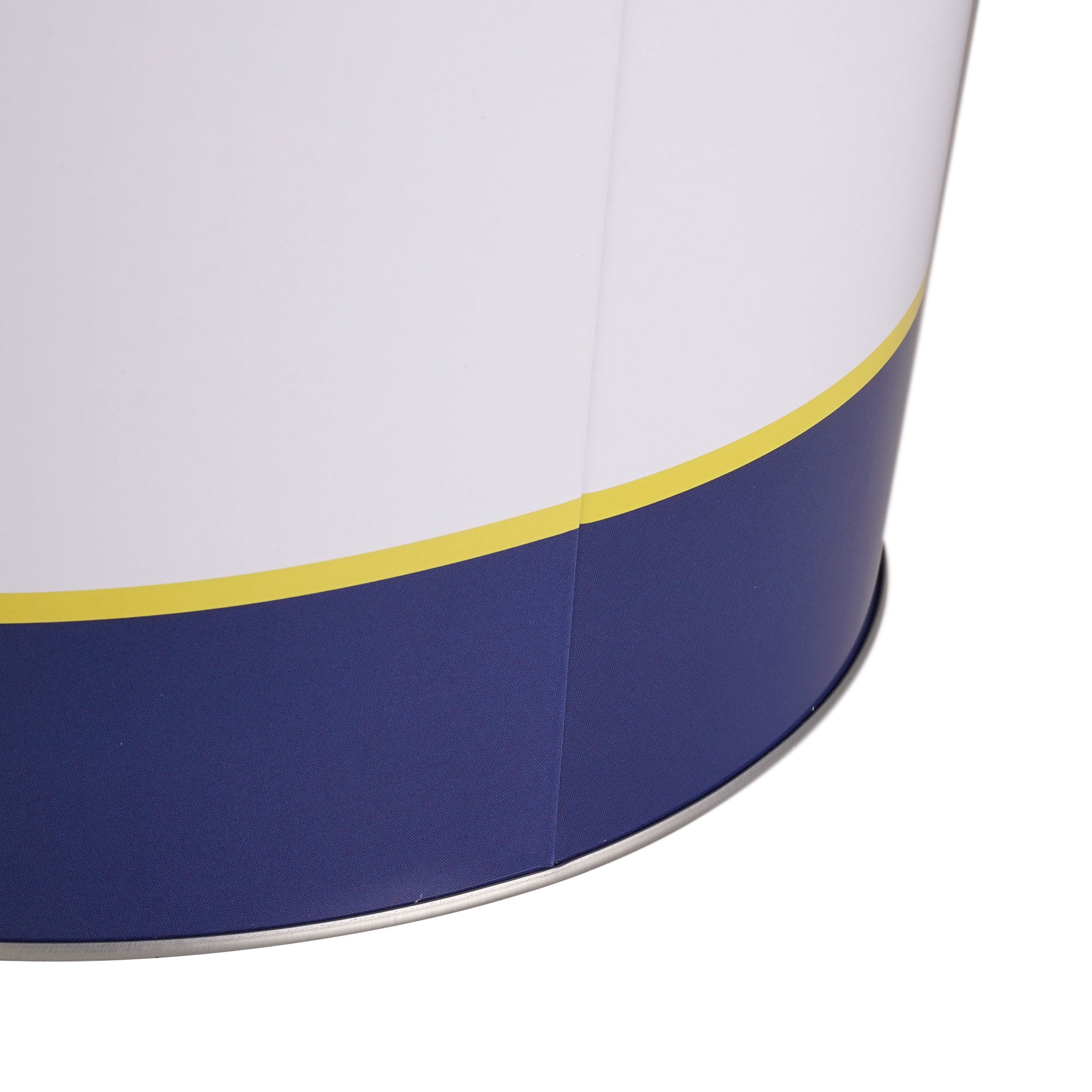 American Art Decor Licensed Genuine Chevy Parts Small Decorative Metal Trash Can Garbage Bin Waste Basket - 11.25" x 10.5"