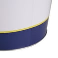 thumbnail image 4 of American Art Decor Licensed Genuine Chevy Parts Small Decorative Metal Trash Can Garbage Bin Waste Basket - 11.25" x 10.5", 4 of 7