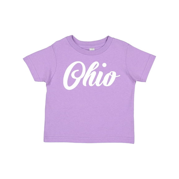 Inktastic Ohio Text Boys or Girls Toddler T-Shirt