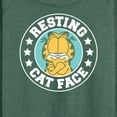 thumbnail image 3 of Garfield - Resting Cat Face - Women's Lightweight French Terry Long Sleeve Shirt, 3 of 5