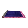 thumbnail image 2 of Ahgly Company Indoor Square Oriental Pink Asian Inspired Area Rugs, 5' Square, 2 of 4