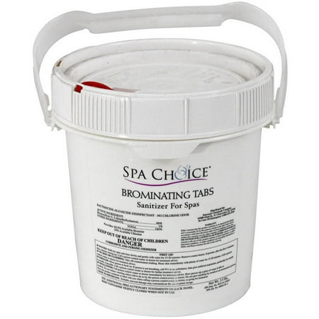 - Spa Choice Brominating Bromine Tabs for Spas and Hot Tubs, 3.5-Pounds