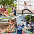thumbnail image 6 of Picnic Blanket Waterproof 80"x60" Large Outdoor Foldable Pioneer Pink Peel Thicker Machine Washable Beach Blanket Waterproof Picnic Mat Portable for Picnics, Camping, 6 of 6