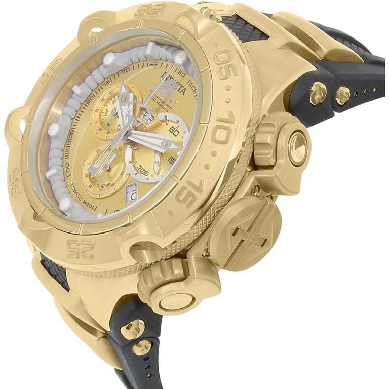 Invicta Men's Subaqua 15926 Black Rubber Swiss Chronograph Watch