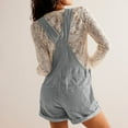 thumbnail image 3 of Xuyuer Women's Multi-Pocket Strap Shorts - Casual Romper, Pants for Women, 3 of 6